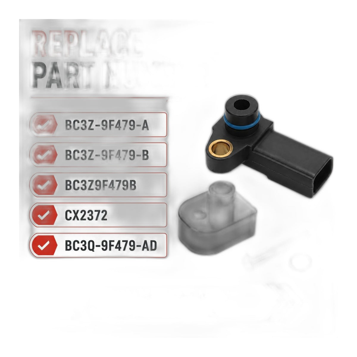 6.7L Power Stroke Diesel Sensor - New Direct-Fit Diesel Replacement