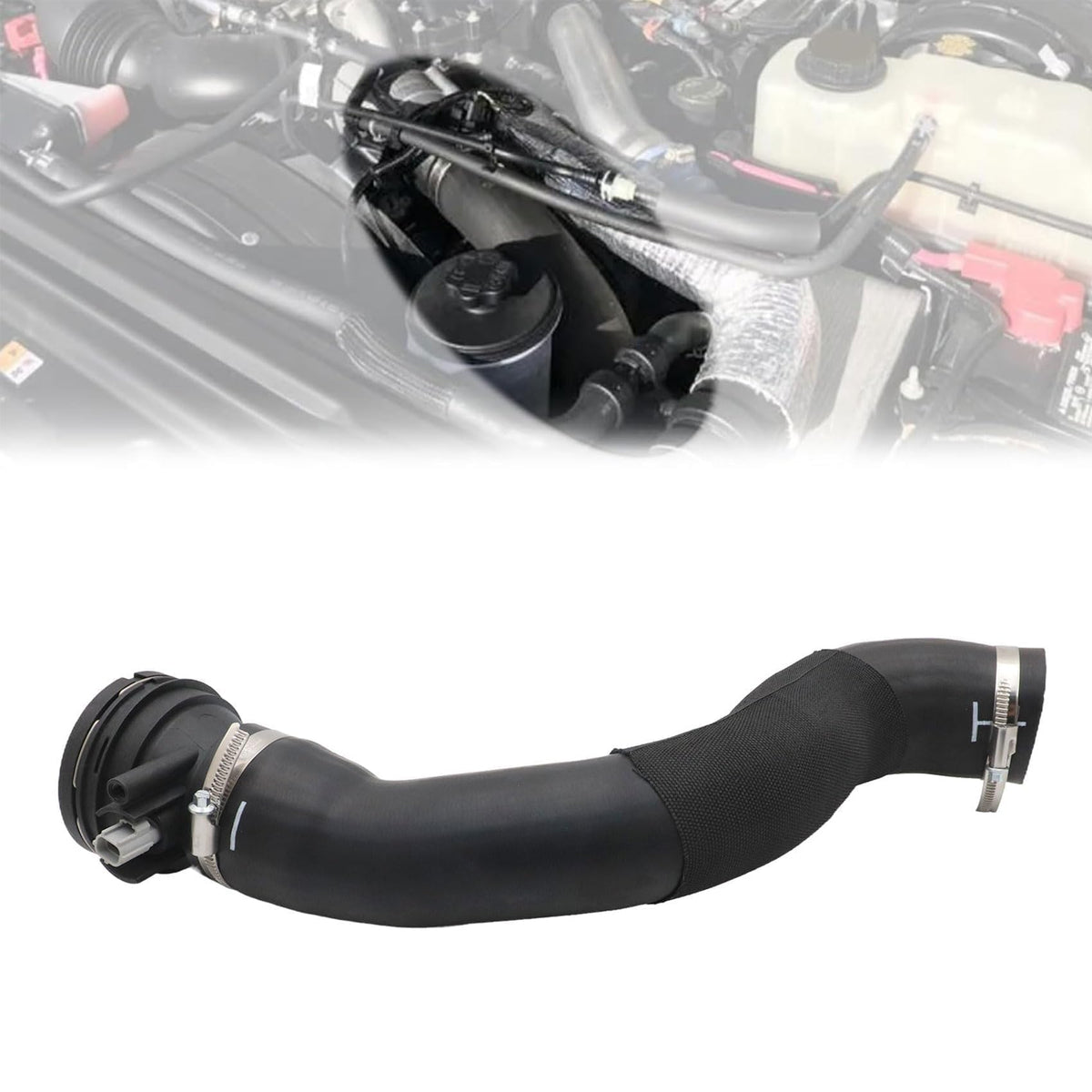 6.7L Power Stroke Radiator Hose Kit 2017-2019 OEM