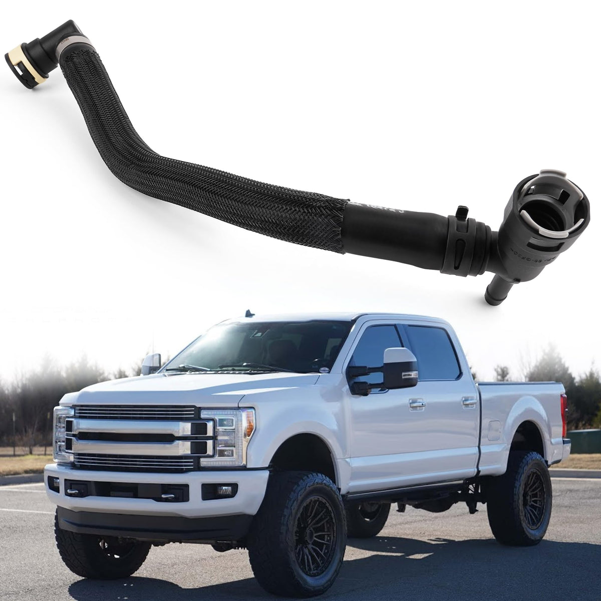 6.7L Power Stroke Radiator Hose Kit 2017-2024 OEM