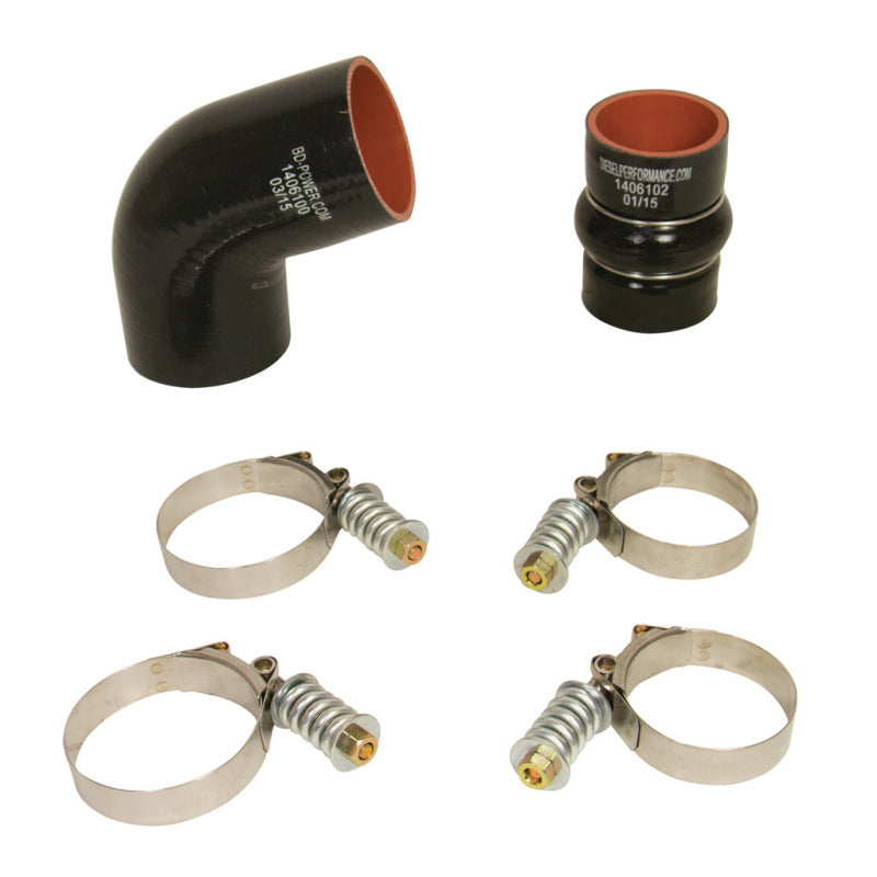 BD Diesel Intercooler Hose & Clamp Kit - 2006-2010 Chevy Duramax (DS) | 1046277