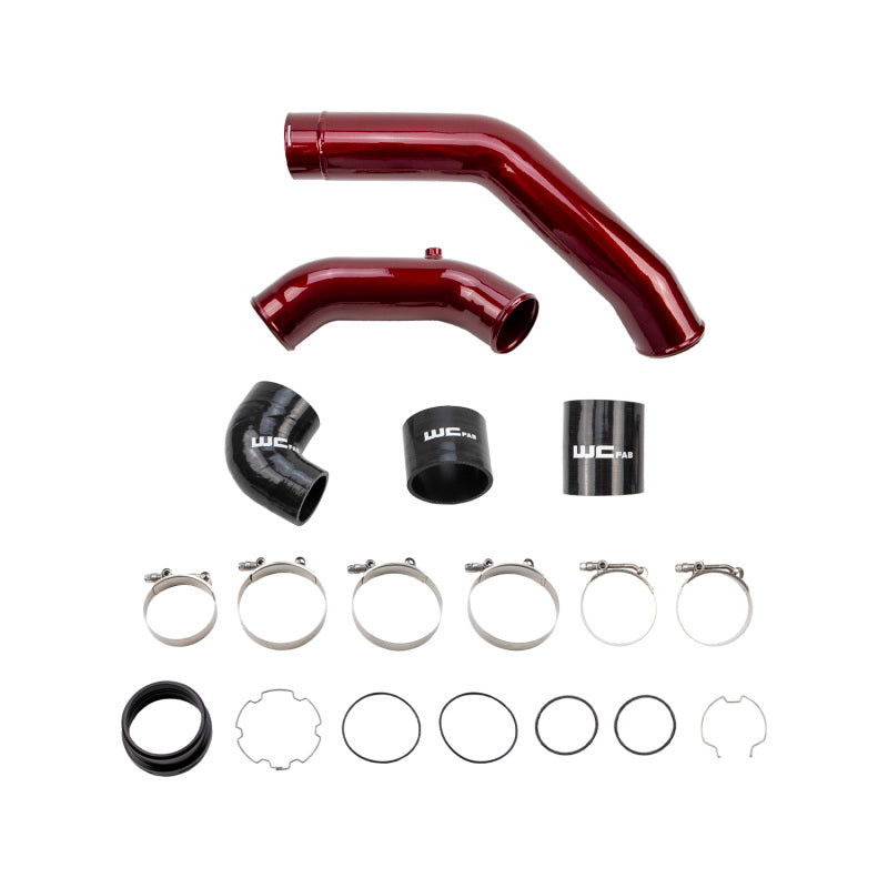 Wehrli 17-25 Ford Power Stroke 6.7L High Flow Intercooler Pipe Kit - Brizzle Blue | WCF100297-BRZ