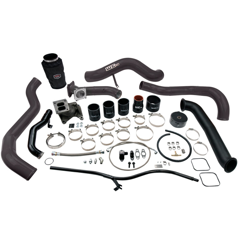 Wehrli 01-04 Chevrolet 6.6L LB7 Duramax S300 Turbo Install Kit (No Turbo) - Gloss White - Turbocharger | WCF100478-GW