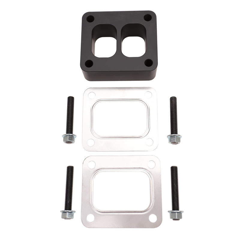Wehrli Universal T4 Spacer Plate Kit 1.5in w/Studs & Gaskets - Turbo Upgrade Component | WCF100358
