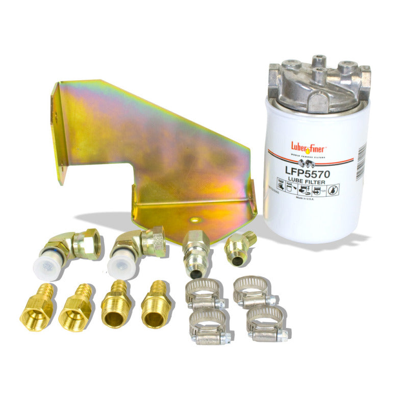 BD Diesel Inline Trans Filter Kit - 1994-1997 Ford E4OD - Transmission Filter | 1064012