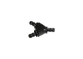 Fleece Performance Universal 3/8in Aluminum Y Barbed Fitting (For -6 Pushlock Hose) - Black Anodized | FPE-FIT-Y06-BLK