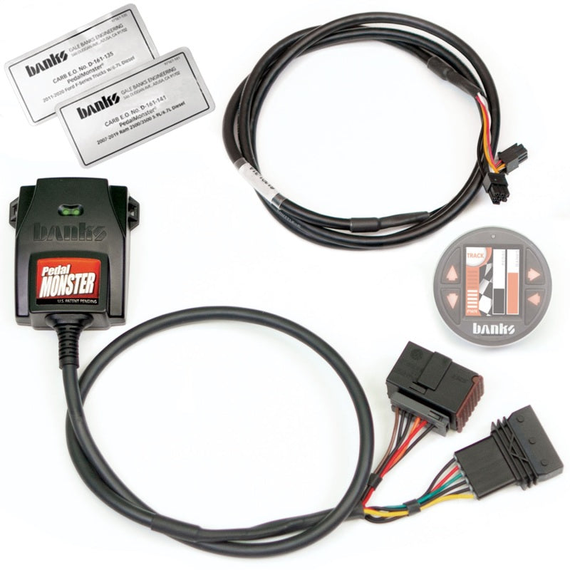 Banks Power Pedal Monster Throttle Sensitivity Booster for Use w/ Exst. iDash - 07-19 Ram 2500/3500 - Throttle Controller
