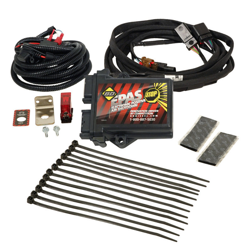 BD Diesel Positive Air Shutdown - Ford 2020 F-Series SuperDuty 6.7L | 1036757