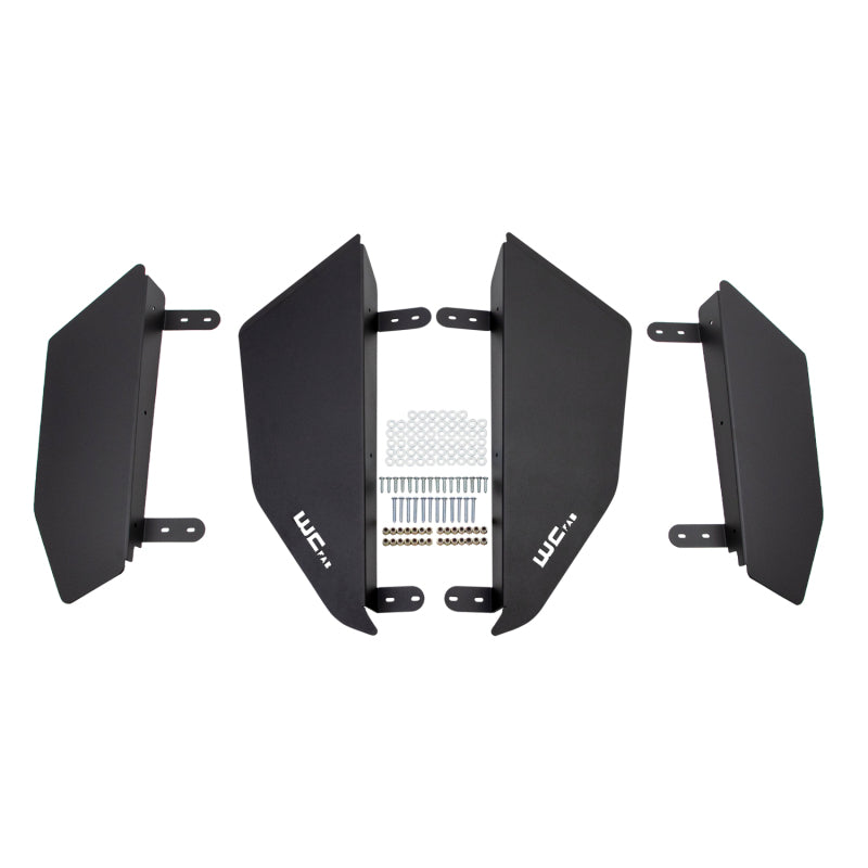 Wehrli 2019+ Honda Talon 1000X 4 Seat Lower Door Kit - Fine Texture Black - Door Panel | WCF102028-FTB
