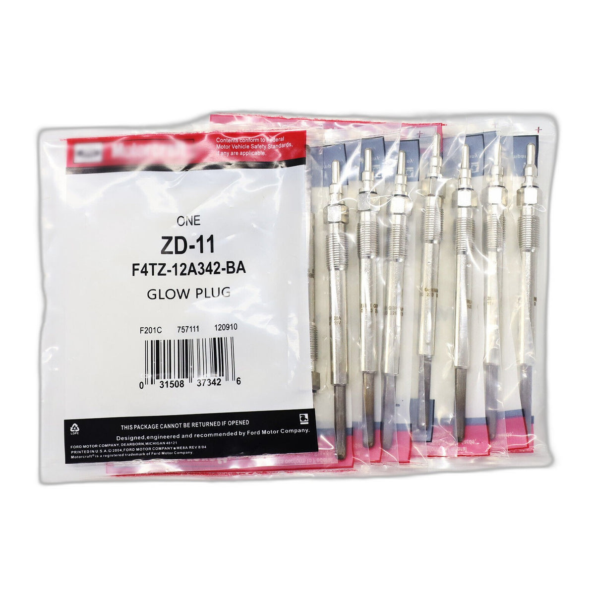 7.3L Power Stroke Glow Plug - New Direct-Fit Diesel Replacement