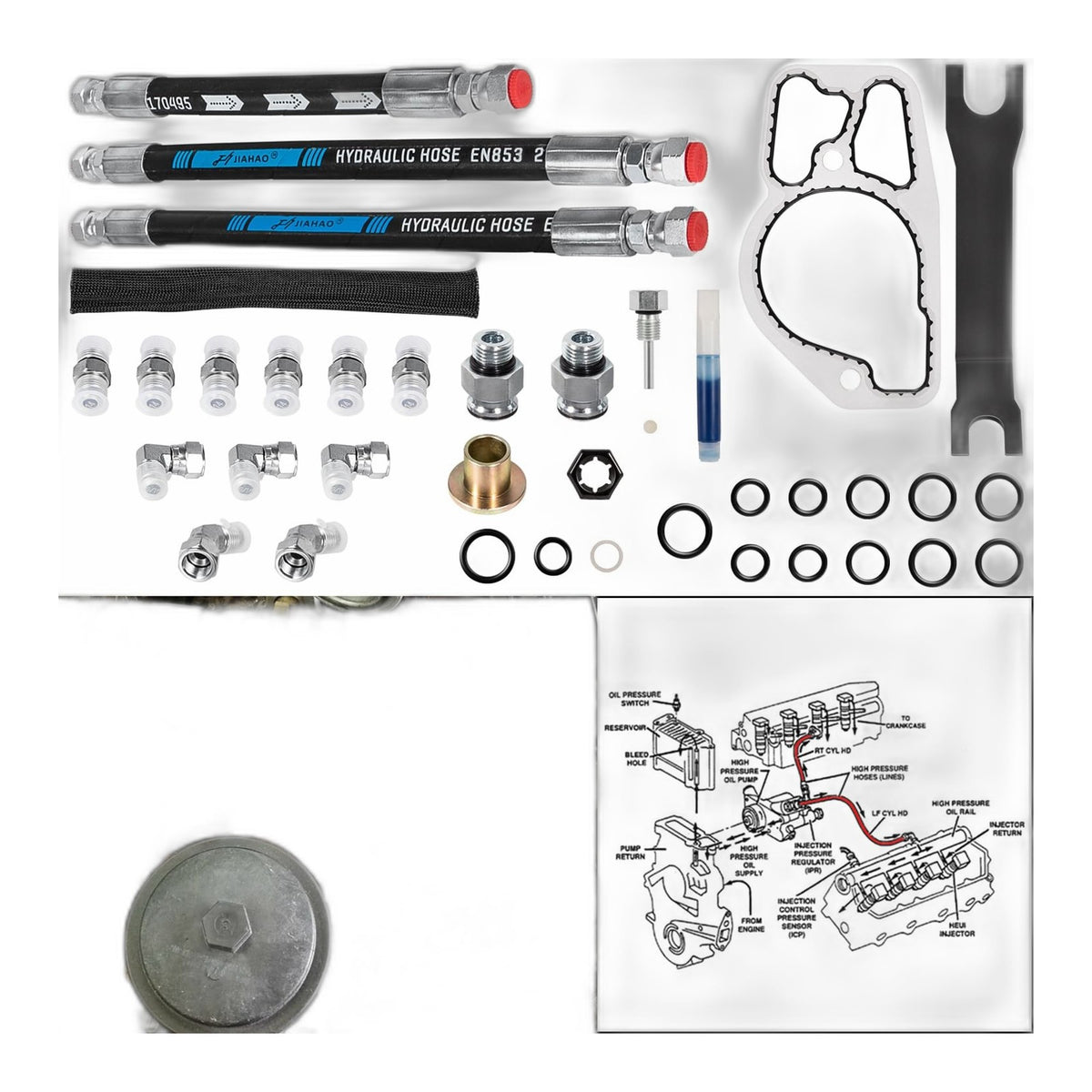 7.3L Power Stroke HPOP 1999 - Remanufactured Direct-Fit Diesel Replacement