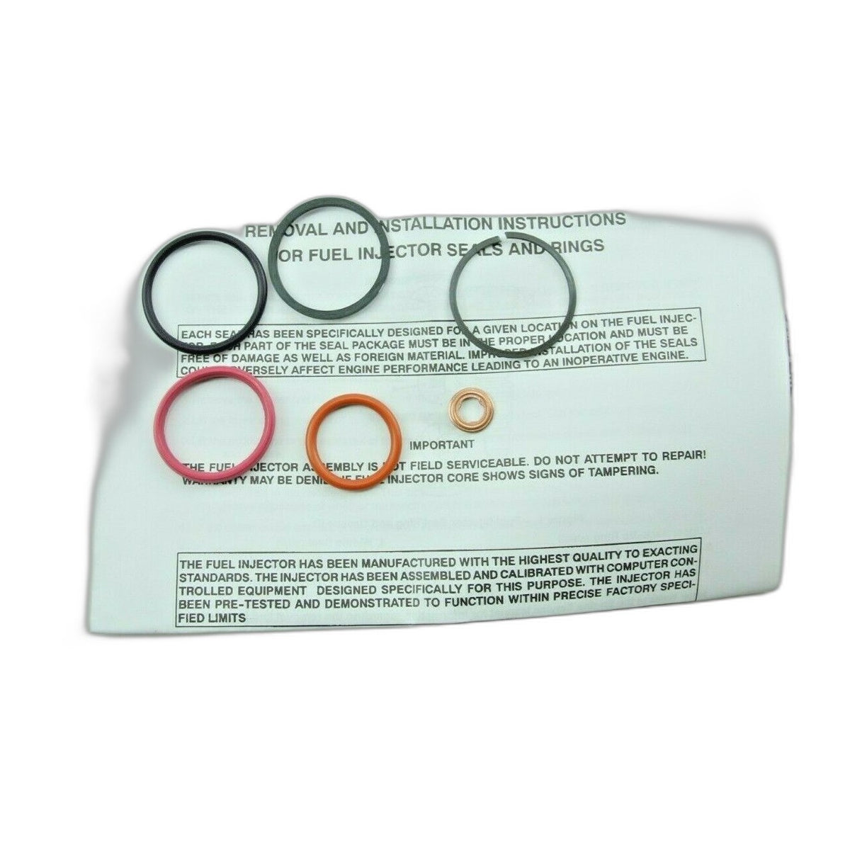 7.3L Power Stroke Injector Seal Kit - New Direct-Fit Diesel Replacement