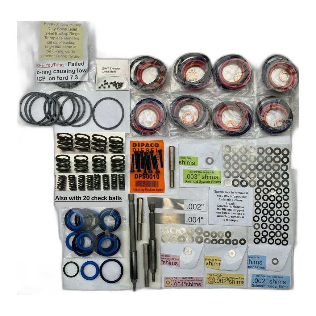 7.3L Power Stroke Injector Set - Remanufactured Direct-Fit Diesel Replacement