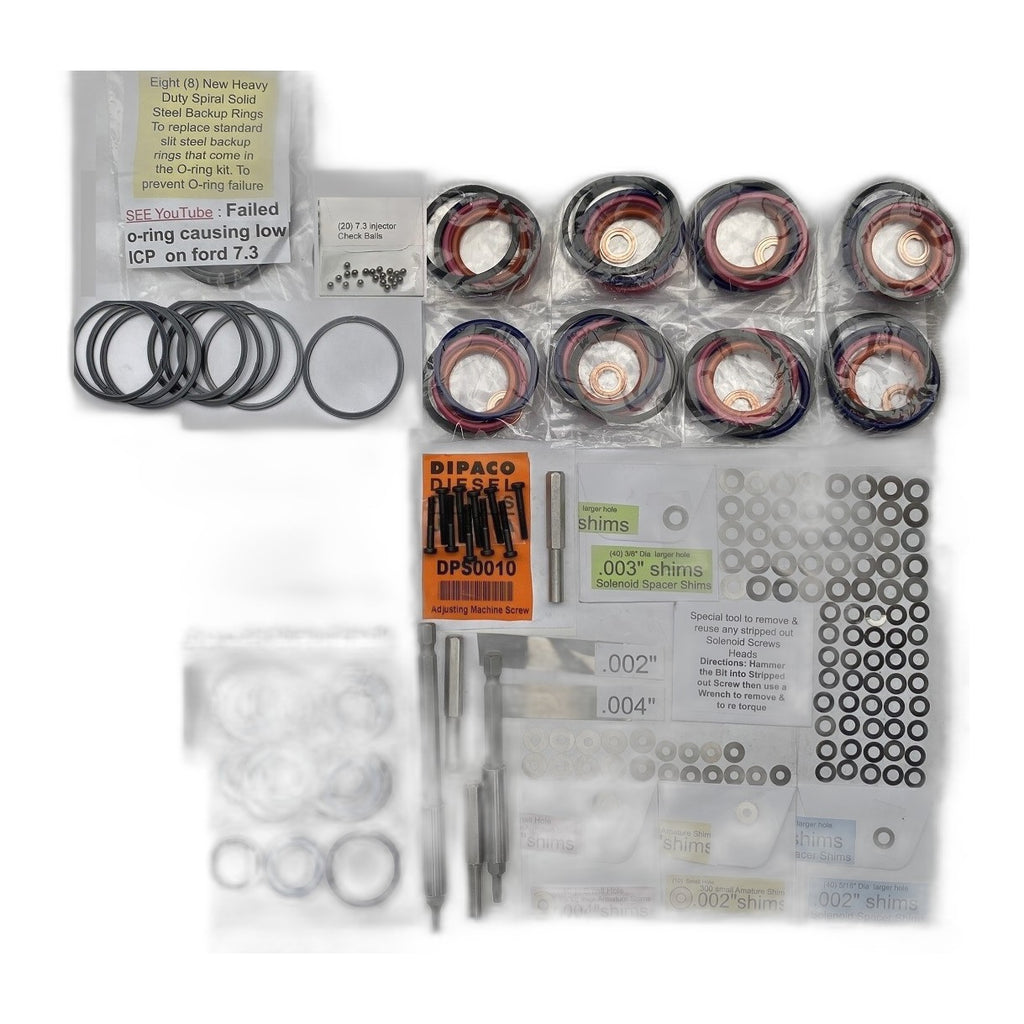 7.3L Power Stroke Injector Set - Remanufactured Direct-Fit Diesel Replacement