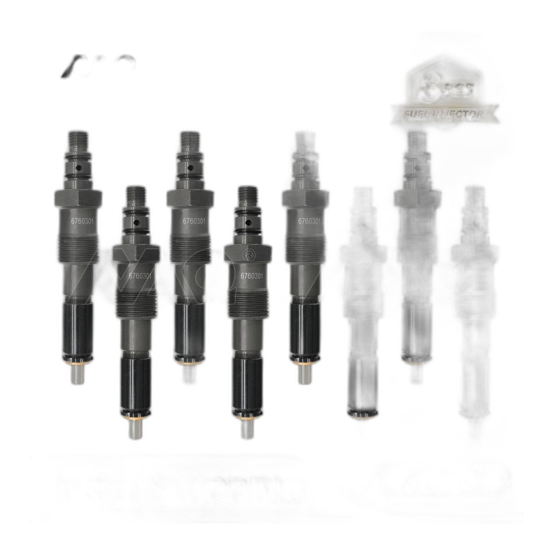 7.3L Power Stroke Injector Set - Remanufactured Direct-Fit Diesel Replacement
