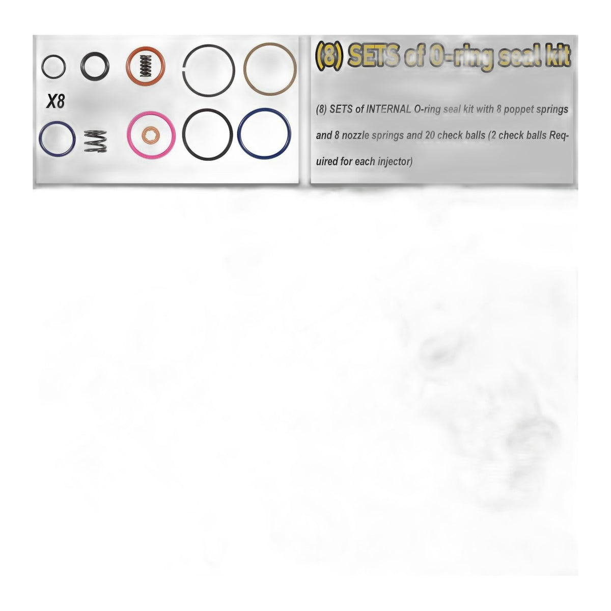 7.3L Power Stroke Injector Set - Remanufactured Direct-Fit Diesel Replacement