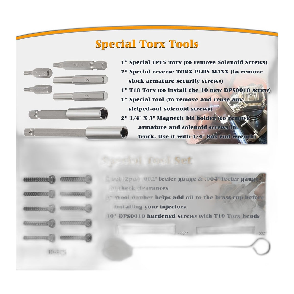 7.3L Power Stroke Injector Set - Remanufactured Direct-Fit Diesel Replacement