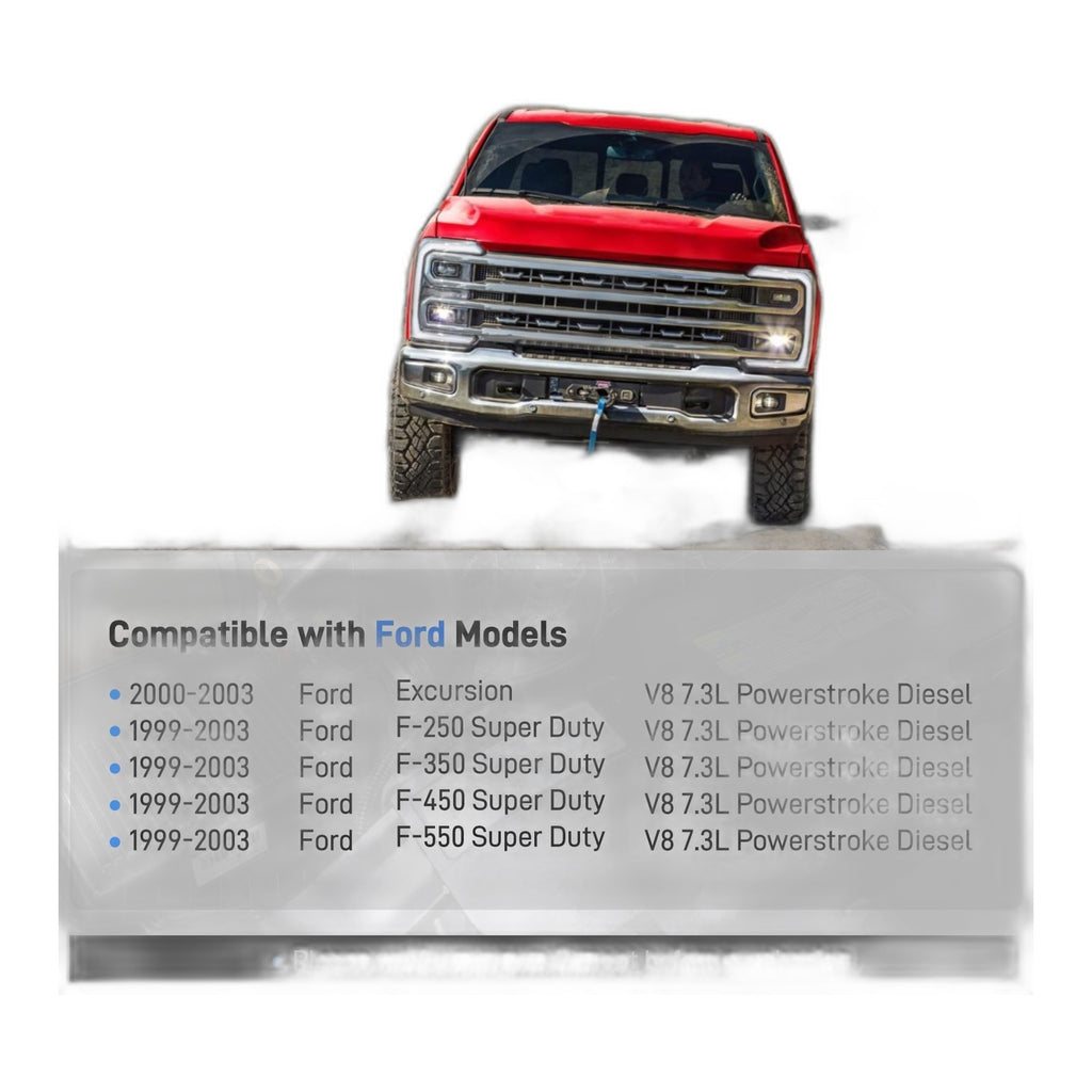 7.3L Power Stroke Oil Cooler - New Direct-Fit Diesel Replacement
