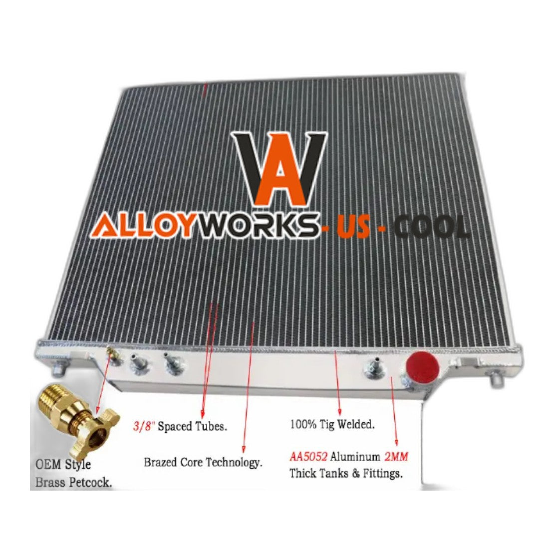 7.3L Power Stroke Radiator - New Direct-Fit Diesel Replacement