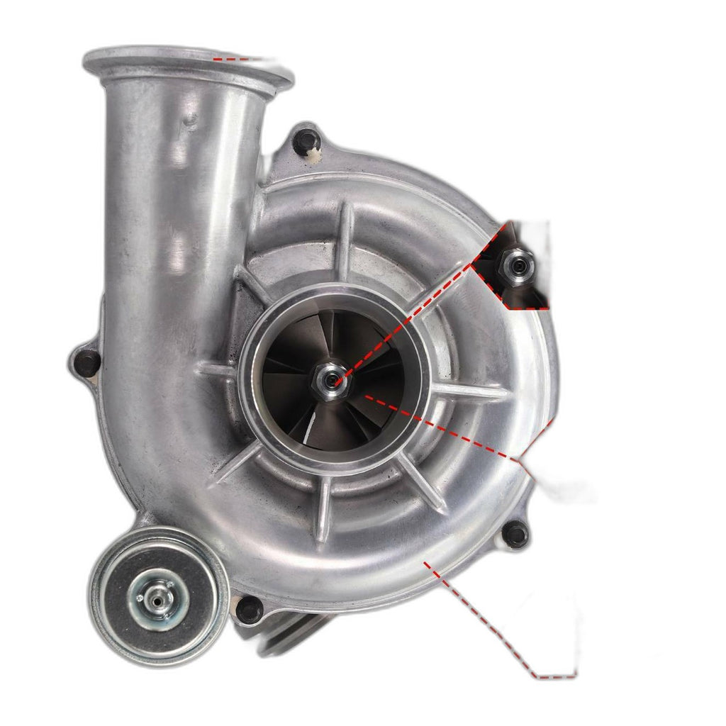 7.3L Power Stroke Turbocharger - Remanufactured Direct-Fit Diesel Replacement