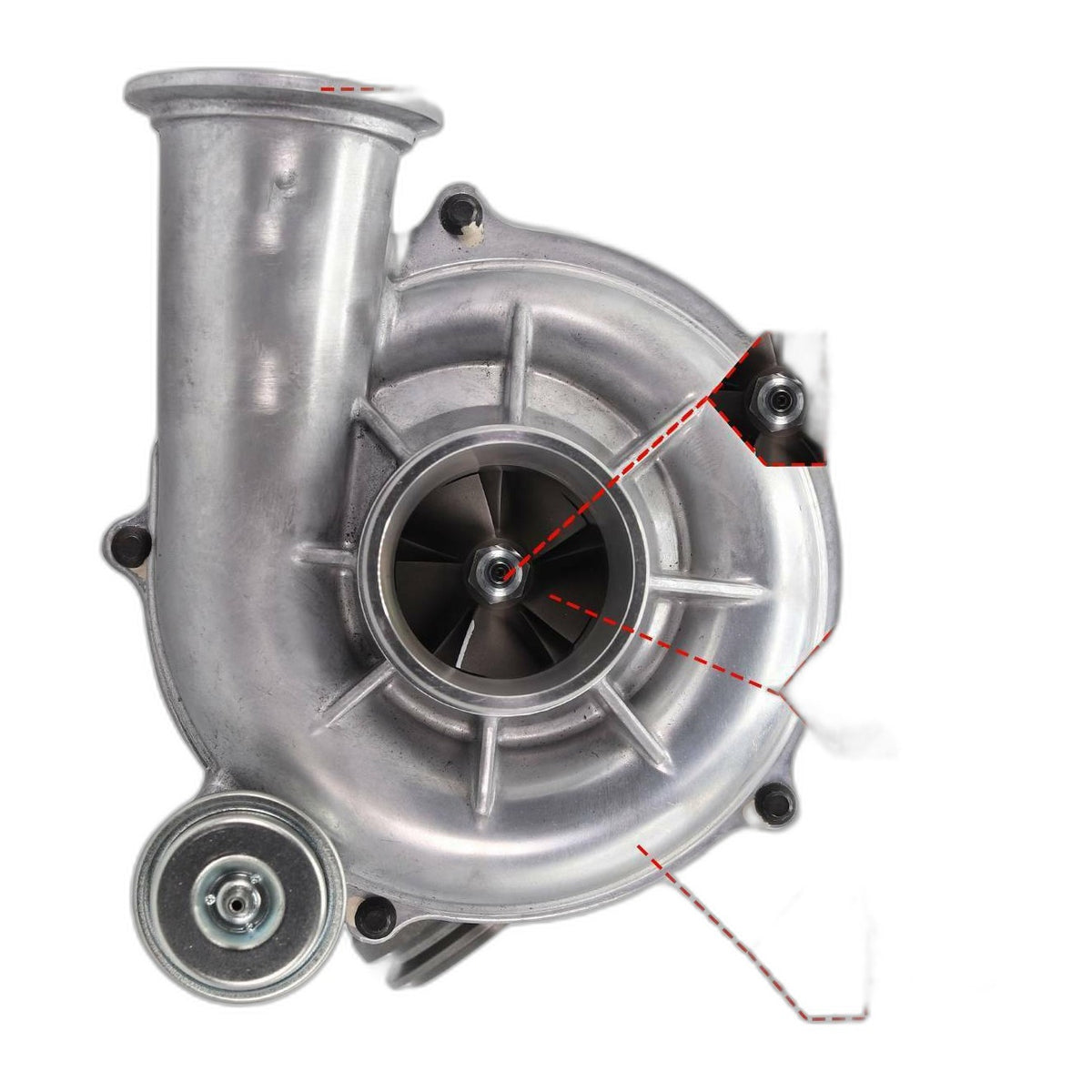 7.3L Power Stroke Turbocharger - Remanufactured Direct-Fit Diesel Replacement