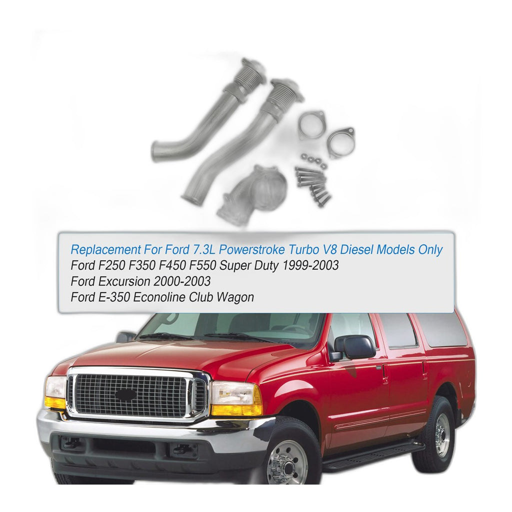 7.3L Power Stroke Up-Pipe Kit - New Direct-Fit Diesel Replacement