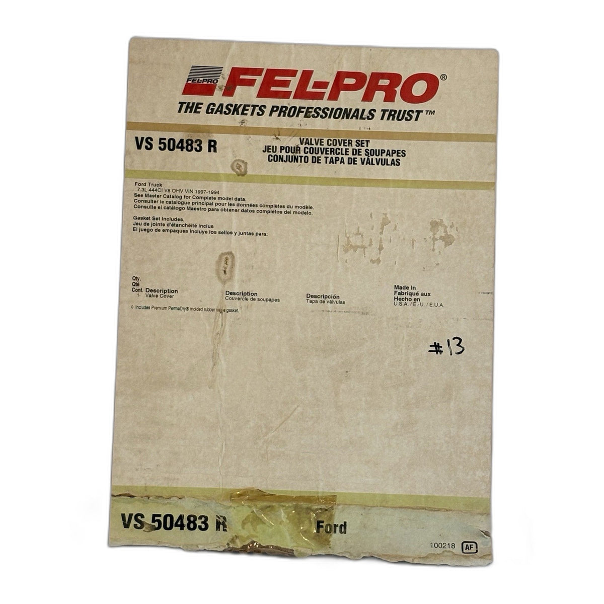 7.3L Power Stroke Valve Cover Gasket - New Direct-Fit Diesel Replacement