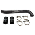 Wehrli 17-19 GM Duramax L5P Upper Coolant Pipe - Gun Metal - Radiator Hose for L5P Duramax | WCF100742-GM