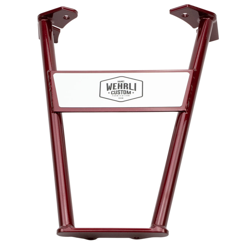 Wehrli 11-19 GM Duramax LML/L5P Transfer Case Brace - WCFab Red - Bracket for L5P Duramax | WCF100140-RED