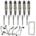Industrial Injection 13-18 Dodge Ram 6.7L Injector Pack w/Connecting Tubes & Fuel Lines - Injector Set | 21C601