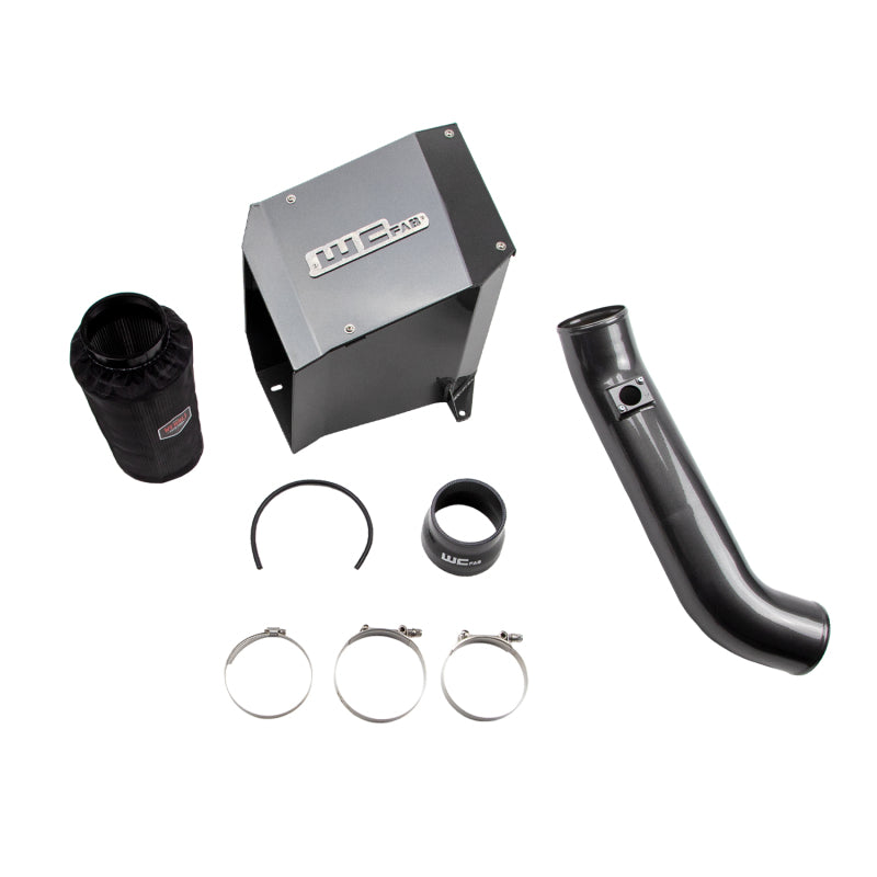 Wehrli 2001-2004 LB7 Duramax 4in Intake Kit with Air Box- Gloss Black - Cold Air Intake | WCF100190-GB
