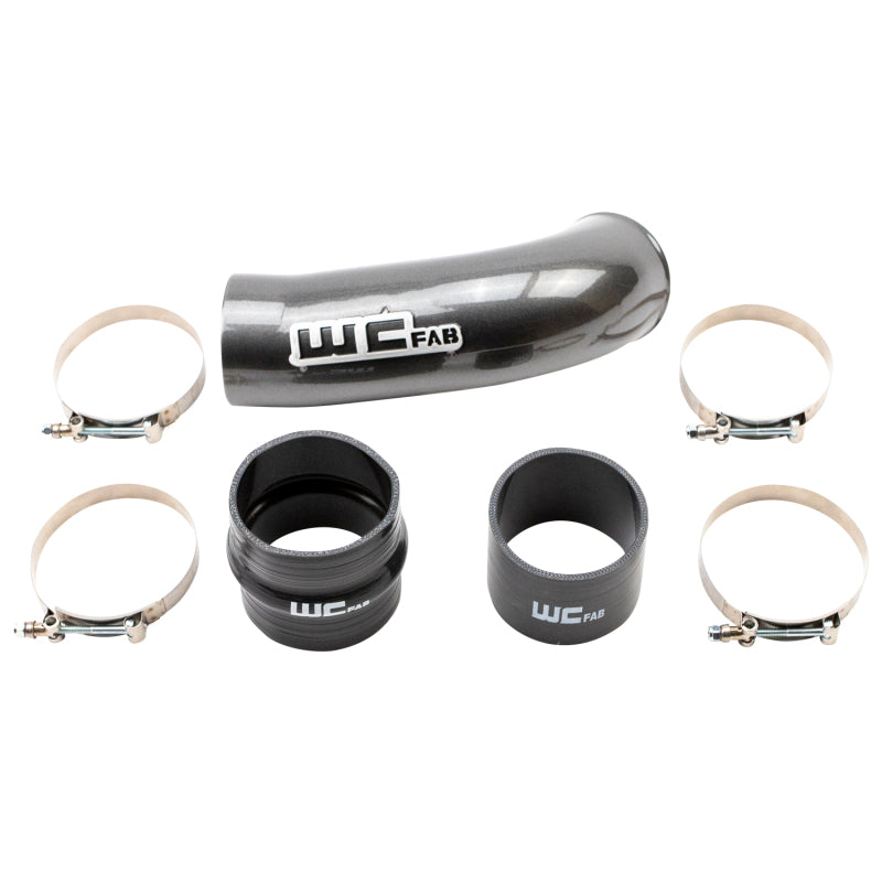 Wehrli 2020-2024 Chevrolet 6.6L L5P Duramax 4in Intake Pipe (Use w/OEM Air Box) - Gloss White - Air Intake Component | WCF100720-GW