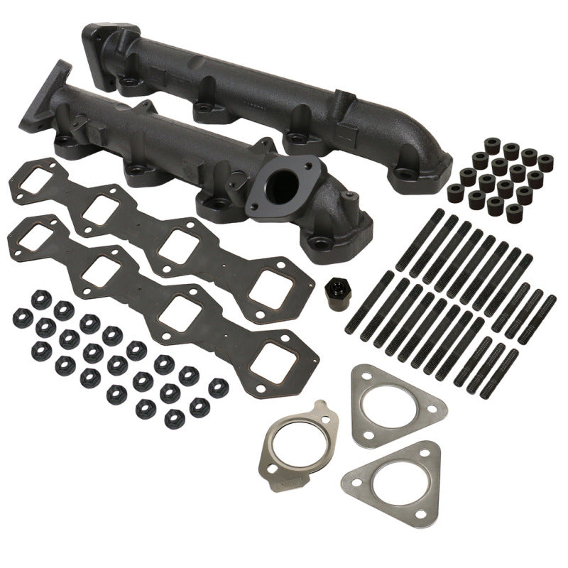 BD Diesel Exhaust Manifold Kit - Ford 2011-2014 F250/F350/F450/F550 6.7L PowerStroke for 6.7L Power Stroke | 1043007