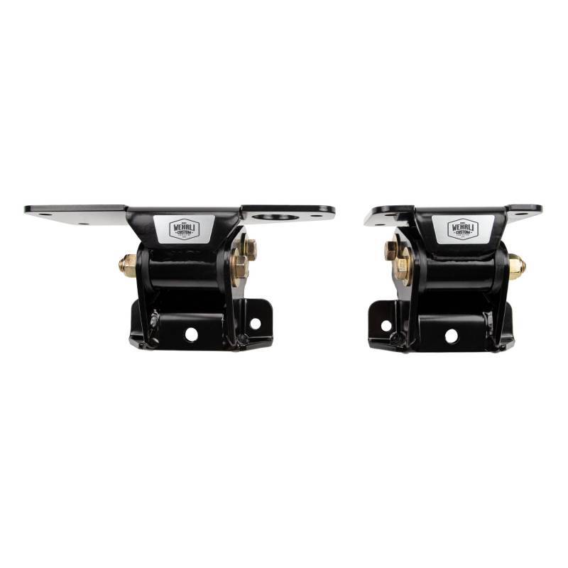 Wehrli 01-10 GM HD Chassis L5P Engine Swap Mount Kit - Semi-Gloss Black - Engine Mount for L5P Duramax | WCF100170