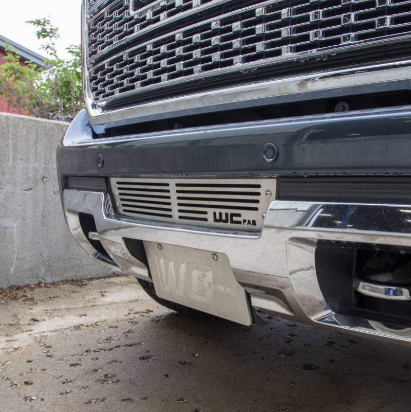 Wehrli 15-19 GMC Sierra 6.6L LML/L5P Duramax Bumper Grille - Gloss White - Bumper Accessory | WCF100291-GW