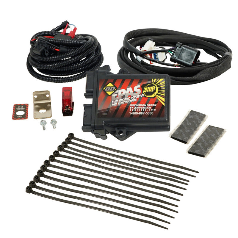BD Diesel 14-20 Cummins ISX15 w/ Engine Intake Throttle Equipped E-PAS Positive Air Shut-off - Positive Air Shutdown | 1036770