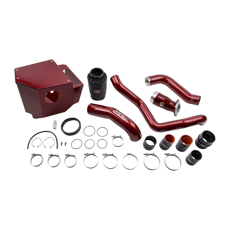 Wehrli 2020-2024 Chevy/GMC 2500/3500 6.6L Duramax L5P Stage 2 High Flow Bundle Kit - Kiwi Green - Cold Air Intake | WCF100414-KIWI