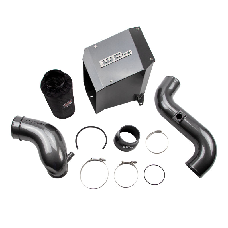 Wehrli 04.5-05 Duramax LLY 4in Stage 2 Intake Kit - Kiwi Green - Cold Air Intake for LLY Duramax | WCF100301-KIWI