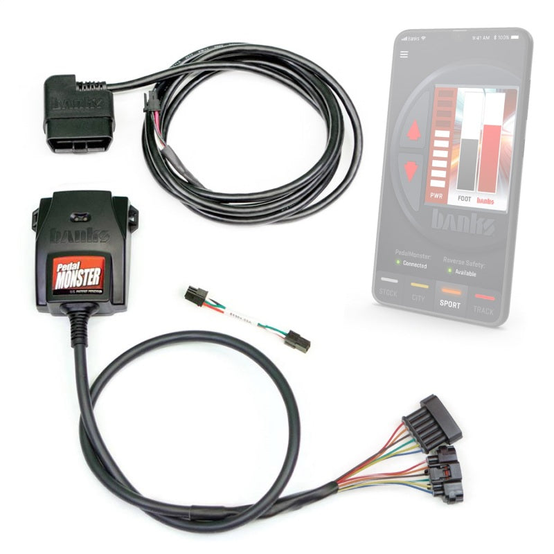 Banks Power Pedal Monster Kit (Stand-Alone) - Molex MX64 - 6 Way - Use w/Phone - Throttle Controller | 64345