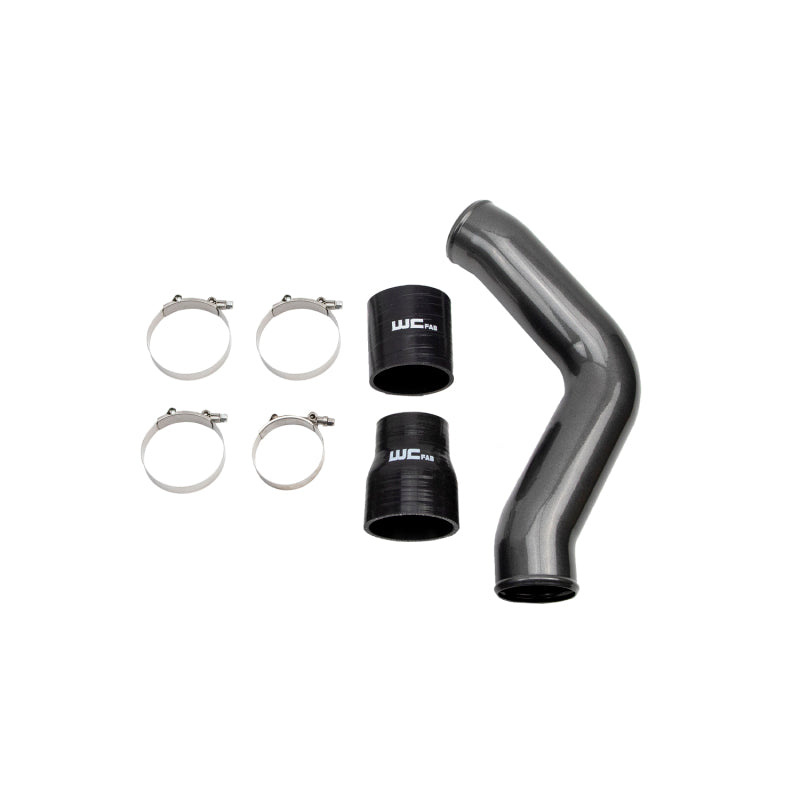 Wehrli 13-18 Dodge Cummins 6.7 Driver Side 3.5in Intercooler Pipe - Bengal Blue | WCF100434-IBB