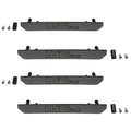 Wehrli 2020+ GMC 2500/3500HD Fender Flare Marker Light Delete Kit w/Logo - Fine Texture Black - Light Accessories and Wiring