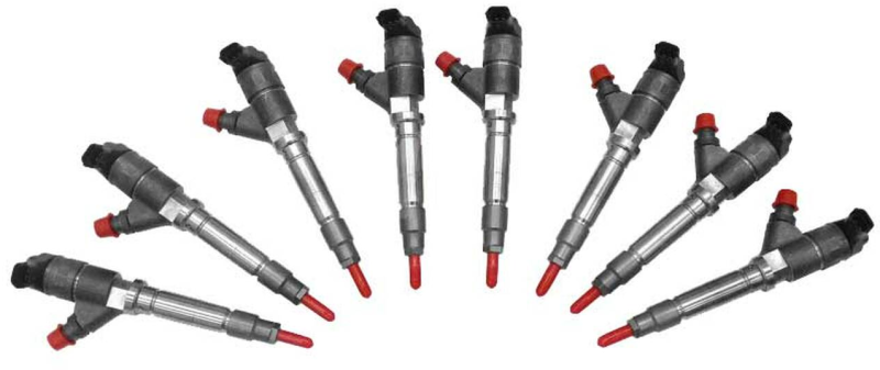 Exergy 04.5-05 Chevrolet Duramax 6.6L LLY New 250% Over Injector - Set of 8 - Injector Set for LLY Duramax | E02 10254