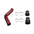 Wehrli 19-24 Cummins 6.7L Passenger (Hot) Side 3.5in Intercooler Pipe - WCFab Red | WCF100204-RED