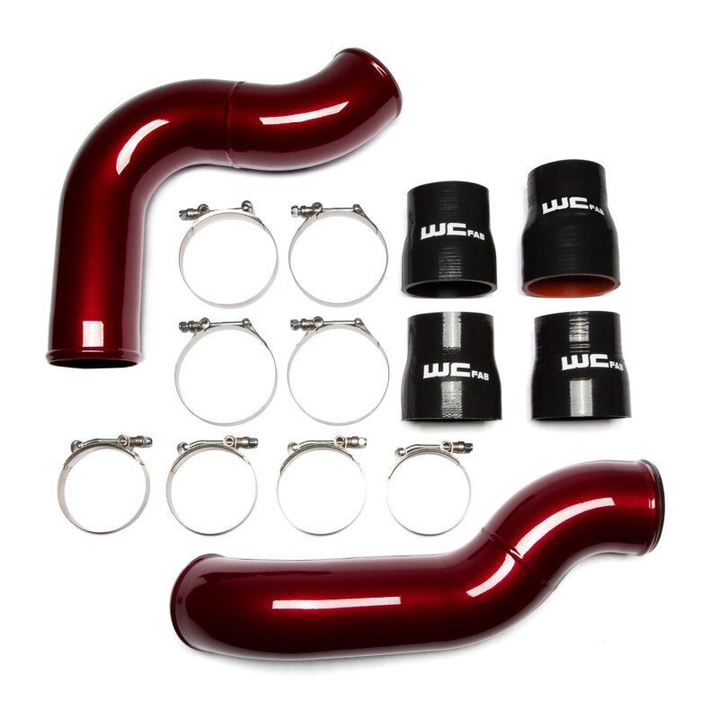 Wehrli 25-26 Cummins 6.7L High Flow Intake Bundle Kit Stage 1 - WCFab Red - Cold Air Intake | WCF100874-RED