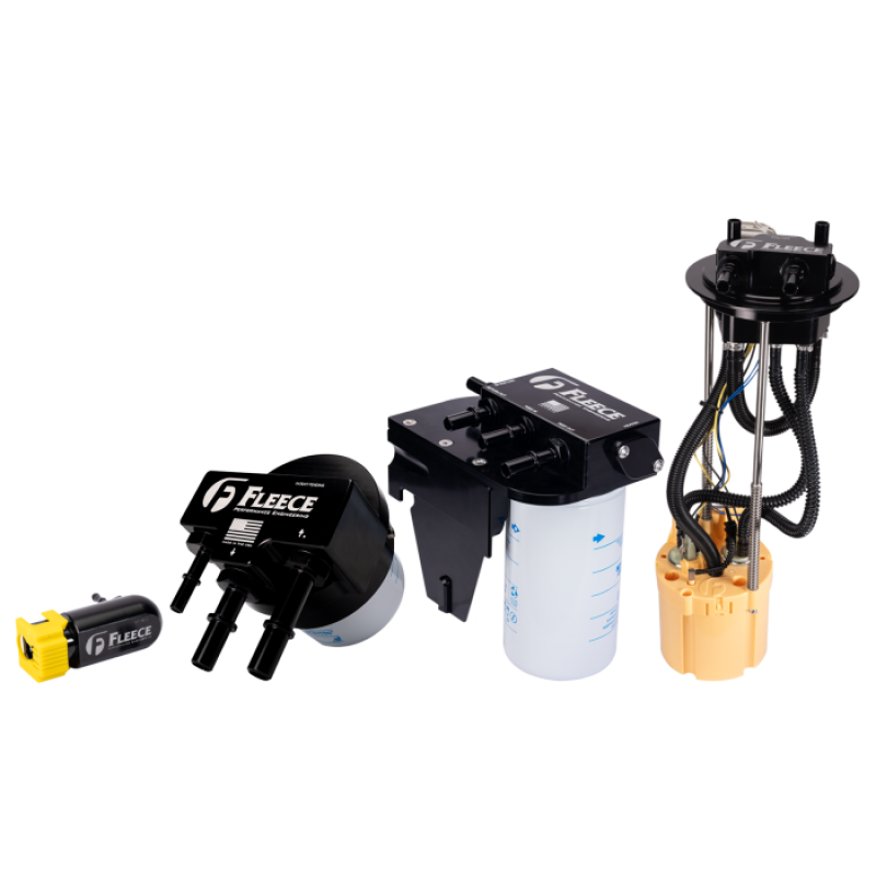 Fleece Performance 17-24 Ford F-250 6.7L Short Bed Complete Fuel System Upgrade Kit w/Lift Pump | FPE-PF-FMC-1724-SB-CFS