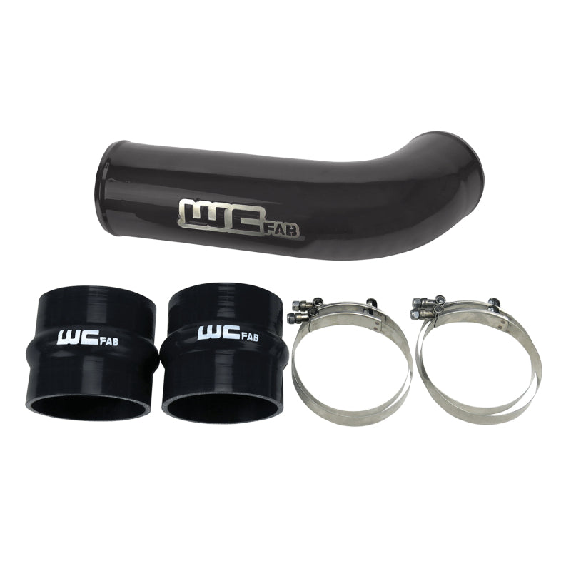 Wehrli 17-19 Chevrolet 6.6L L5P Duramax 4in Intake Pipe (Use w/OEM Air Box) - Chevy Orange - Air Intake Component | WCF100709-CRO