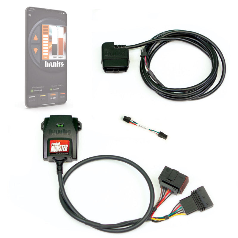 Banks Power Pedal Monster Kit (Stand-Alone) - TE Connectivity MT2 - 6 Way - Use w/Phone - Throttle Controller | 64330