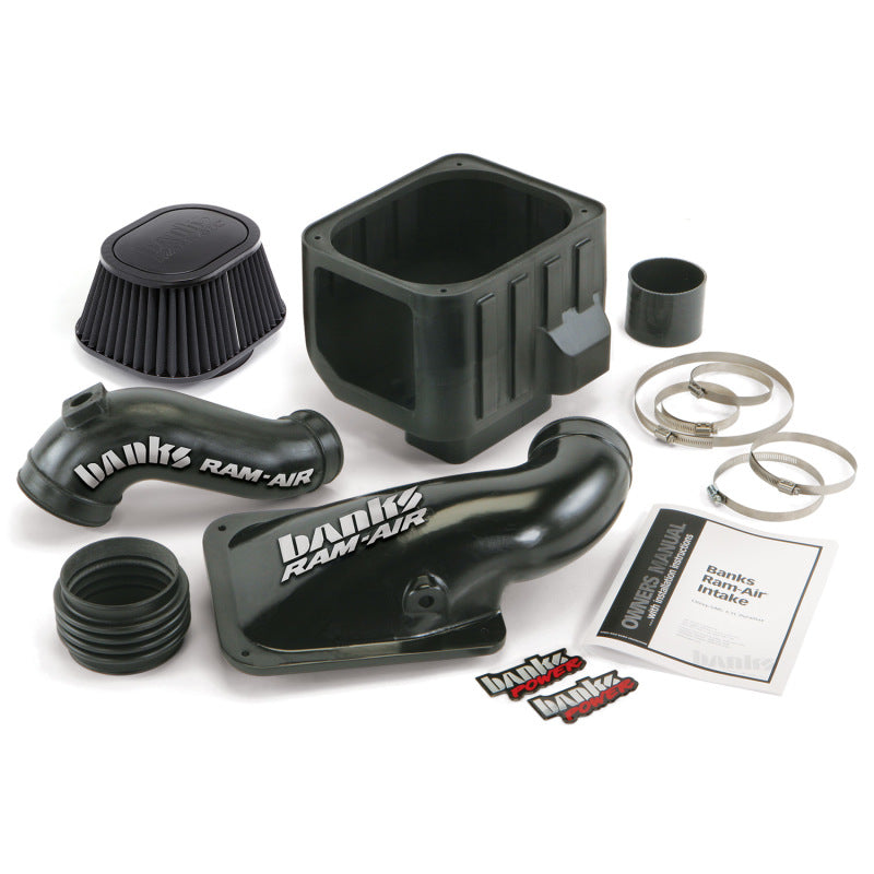 Banks Power 01-04 Chevy 6.6L LB7 Ram-Air Intake System - Dry Filter - Short Ram Air Intake for LB7 Duramax | 42132-D
