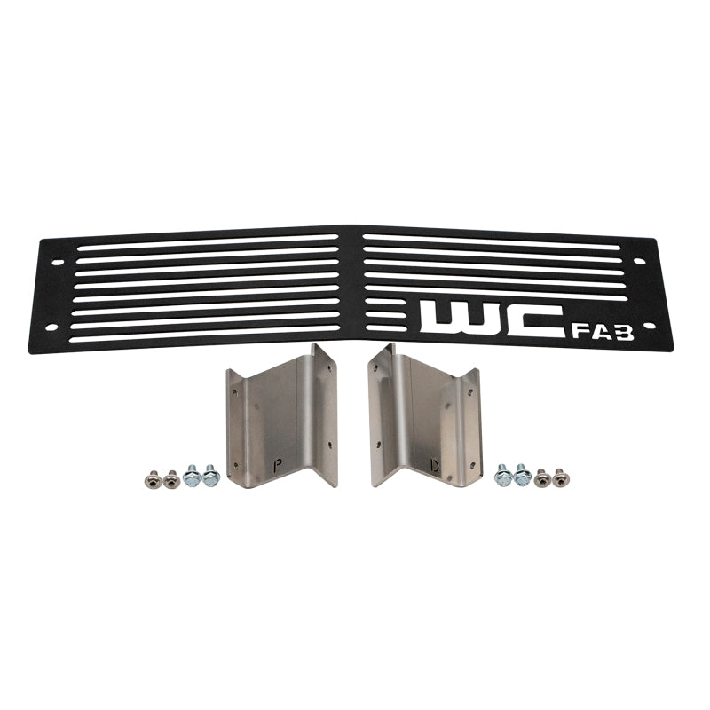 Wehrli 15-19 Chevrolet Silverado HD 6.6L LML/L5P Duramax Bumper Grille - Flat Black - Bumper Accessory | WCF100290-FB