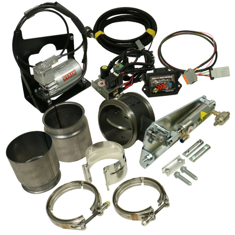 BD Diesel Brake - 2007.5-2017 Dodge 6.7L w/Non-VGT Turbo/5in Exhaust - Remote Exhaust Brake Kit | 1027345