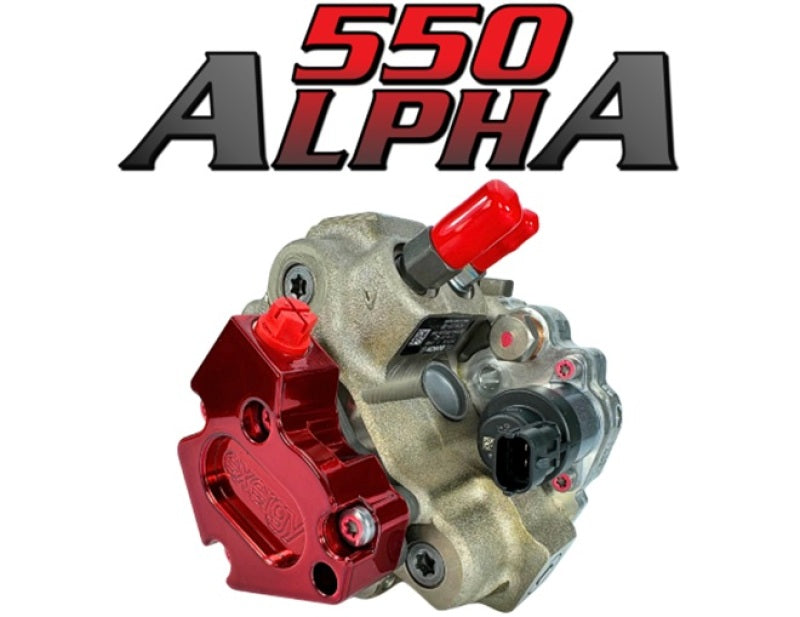 Exergy 04.5-05 Chevrolet Duramax 6.6L LLY 550 Alpha Stroker CP3 Pump (LBZ Based) - Injection Pump for LBZ Duramax | E04 10210